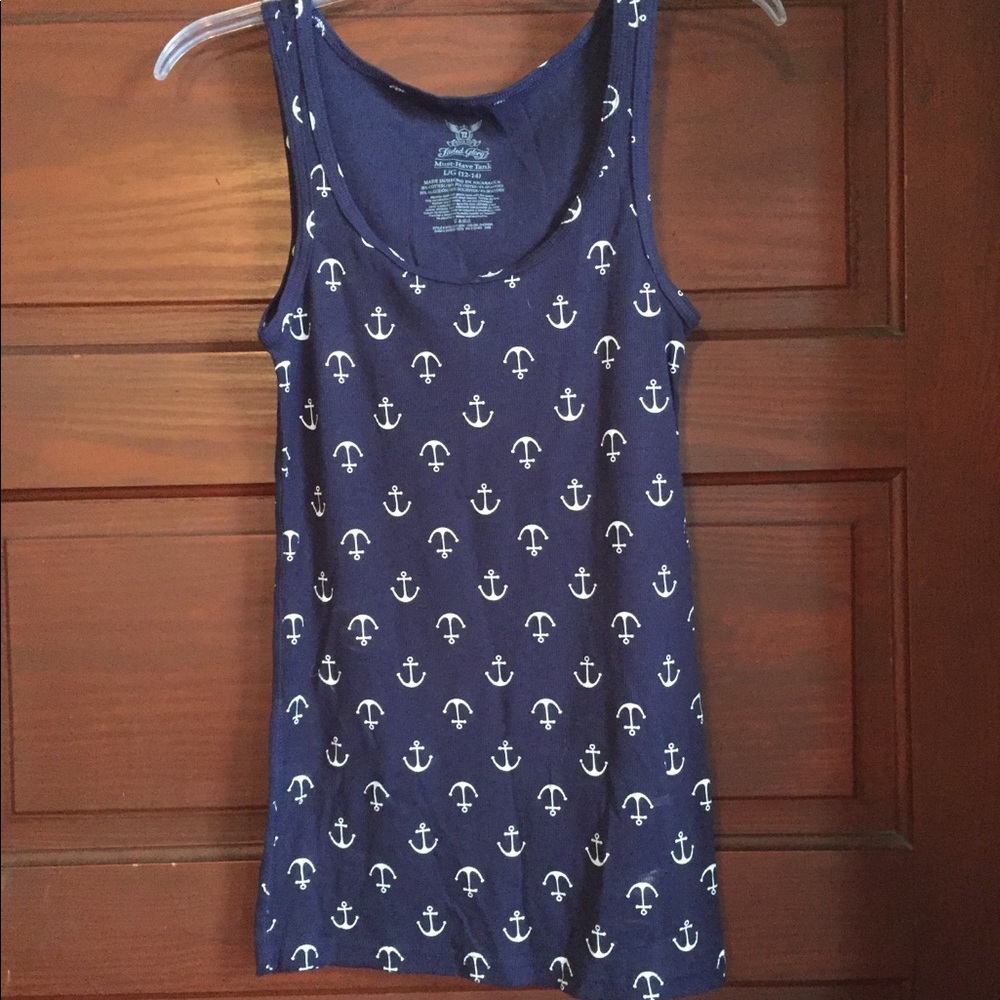 Anchor tank top